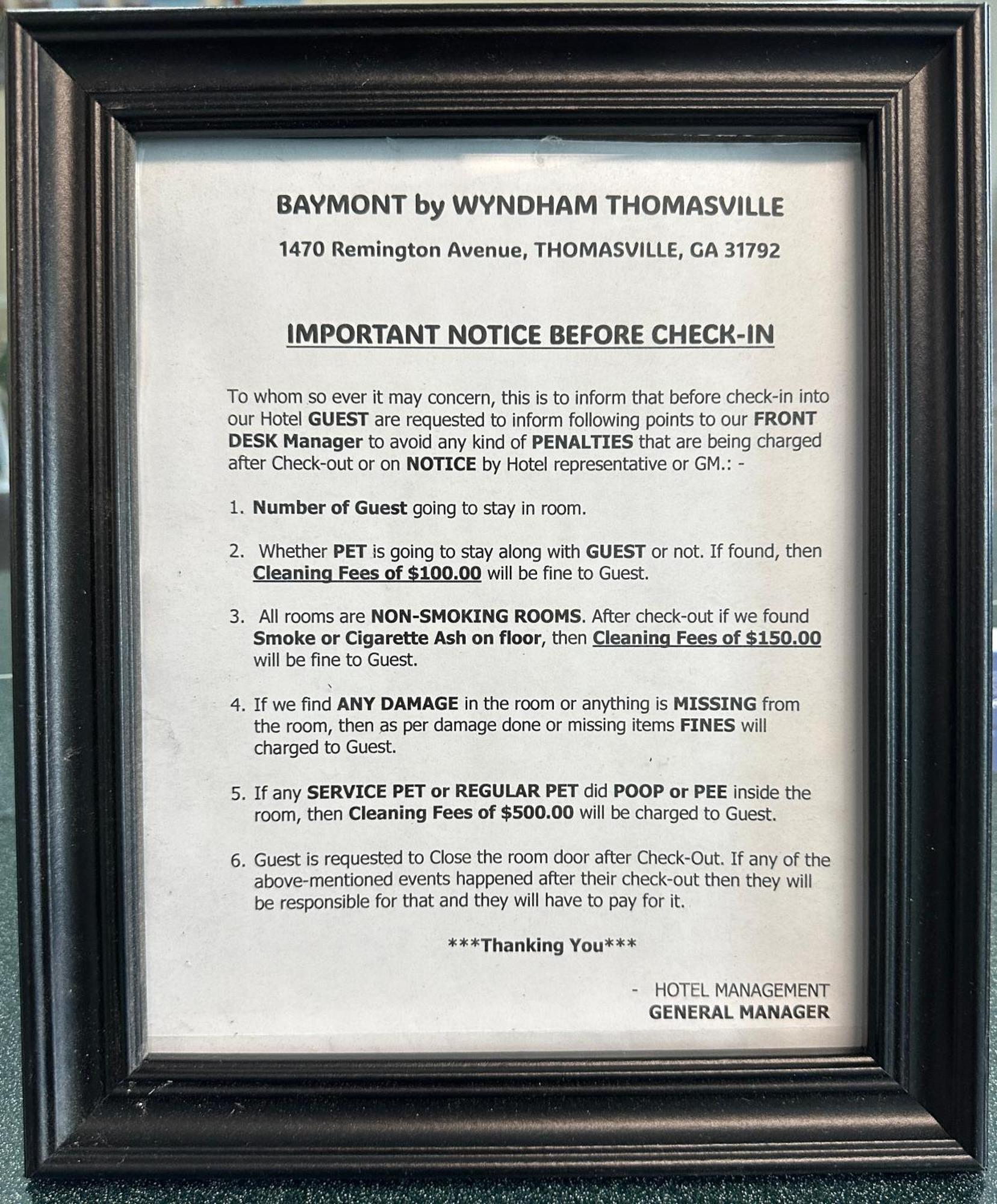 Baymont By Wyndham Thomasville Ngoại thất bức ảnh